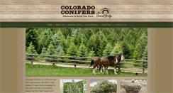 Desktop Screenshot of coloradoconifers.com